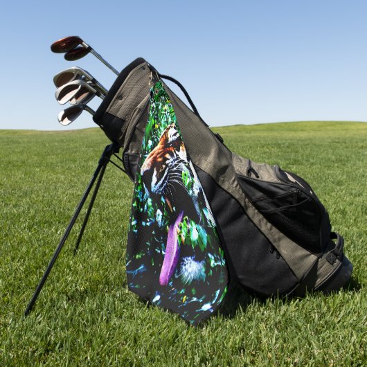 Serviette De Golf Amur Tiger gtcna (Vert)