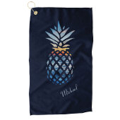 Serviette De Golf Ananas Sunset Beach Custom