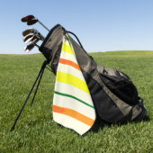 Serviette De Golf Anciennes lignes (Vert)