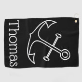 Serviette De Golf Ancre (Horizontal)