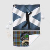 Serviette De Golf Anderson Tartan Golf Serviette Son (En situation)