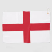 Serviette De Golf Angleterre Drapeau anglais patriotique (Horizontal)