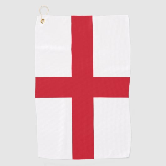Serviette De Golf Angleterre Drapeau anglais patriotique (Devant)