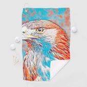 Serviette De Golf AnimalMix_Bird_021 (En situation)