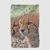 Serviette De Golf AnimalMix_Cheetah_031 (Devant)