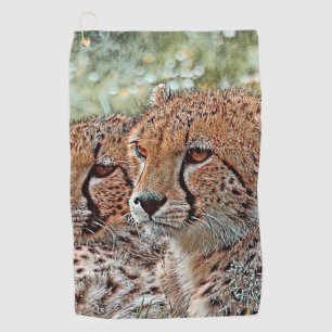 Serviette De Golf AnimalMix_Cheetah_031