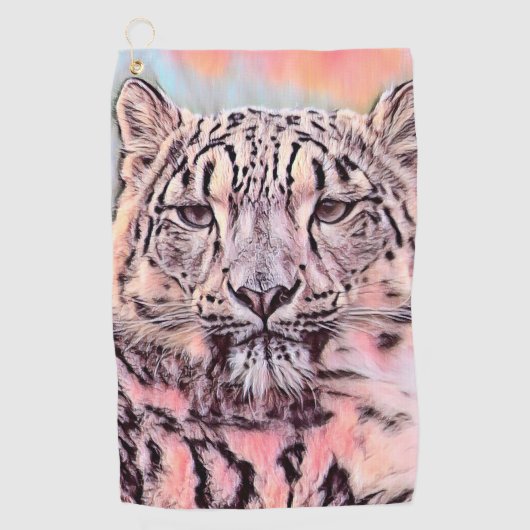 Serviette De Golf AnimalMix_Leopard_008 (Devant)