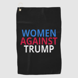 Serviette De Golf Anti-Trump - Les femmes contre Trump