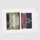 Serviette De Golf Antique voiture grange - Golf Towel - '54 Packard (Horizontal)