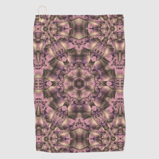 Serviette De Golf Antiquité rose victorienne (Devant)