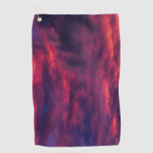 Serviette De Golf août rouge (Devant)