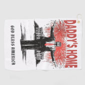 Serviette De Golf *~* AP16 - Trump Daddy's Home - USA Golf Towel (Horizontal)
