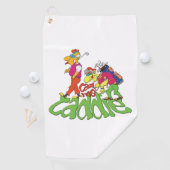 Serviette De Golf Appelle-moi Caddy (En situation)