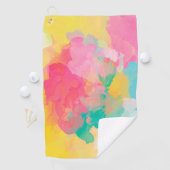 Serviette De Golf Aquarelle (En situation)