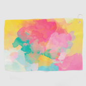 Serviette De Golf Aquarelle (Horizontal)
