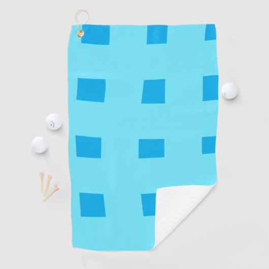 Serviette De Golf Aquarelle verte simple abstrait ajouter le logo te (En situation)