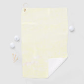 Serviette De Golf Aquarelle verte simple abstrait ajouter le logo te (En situation)