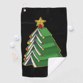 Serviette De Golf Arbre de Noël de la réservation IV (En situation)