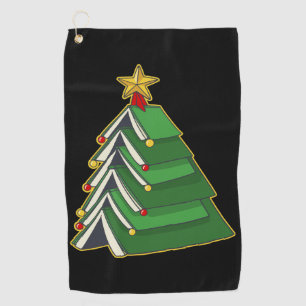 Serviette De Golf Arbre de Noël de la réservation IV