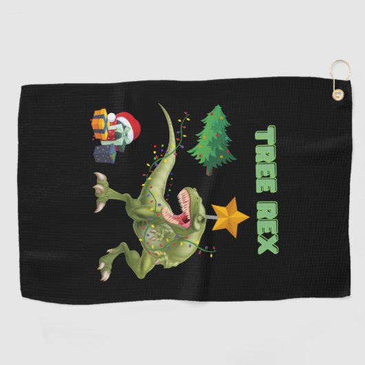 Serviette De Golf Arbre rex (Horizontal)