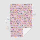 Serviette De Golf Arc-arc rose (En situation)
