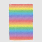 Serviette De Golf Arc-en-ciel givré (Devant)
