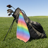 Serviette De Golf Arc-en-ciel givré (Vert)