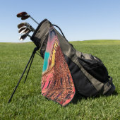 Serviette De Golf Architecture en Italie (Vert)