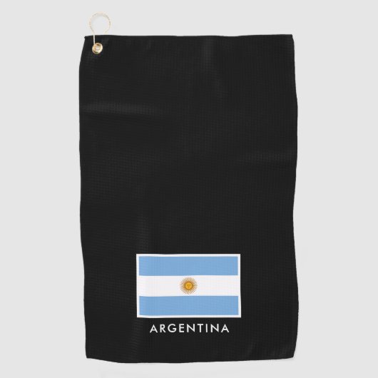 Serviette De Golf Argentine (Devant)