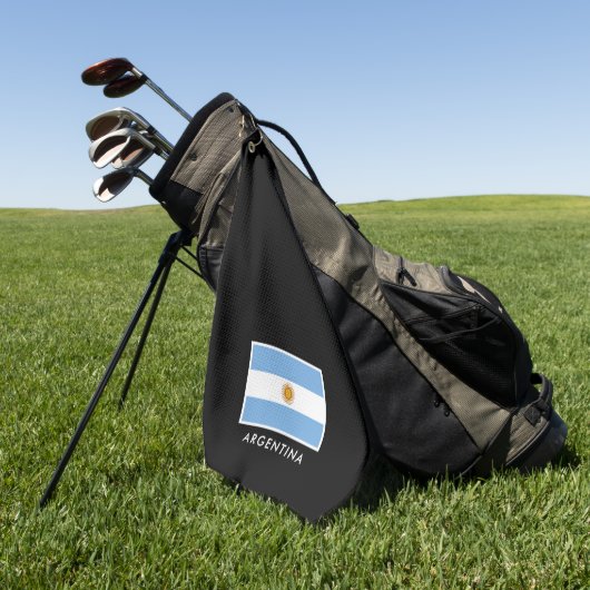 Serviette De Golf Argentine (Vert)