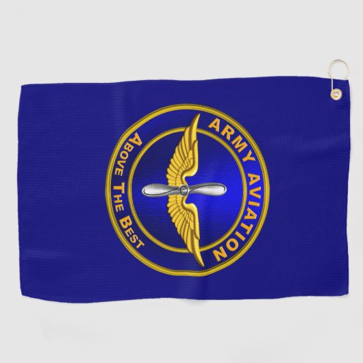Serviette De Golf Armée de l'aviation (Horizontal)