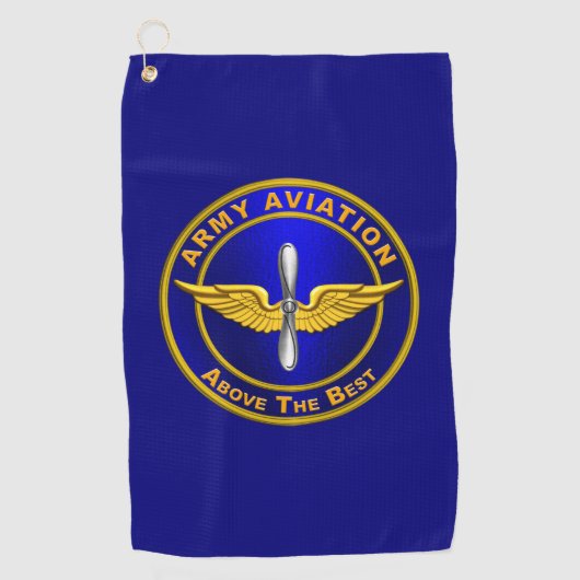 Serviette De Golf Armée de l'aviation (Devant)