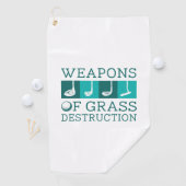 Serviette De Golf Armes De Destruction Grasse (En situation)