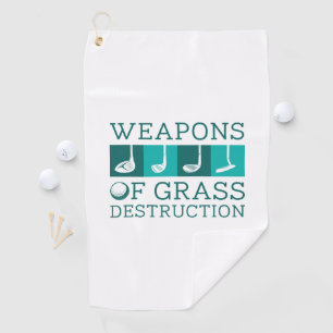 Serviette De Golf Armes De Destruction Grasse