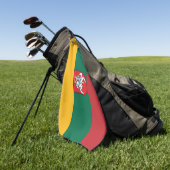 Serviette De Golf Armoiries de la Lituanie (Vert)