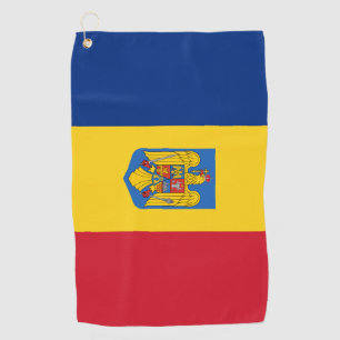 Serviette De Golf Armoiries de la Roumanie