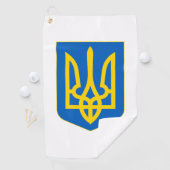 Serviette De Golf Armoiries de l'Ukraine (En situation)