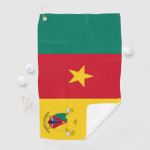 Serviette De Golf Armoiries du Cameroun (En situation)