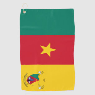 Serviette De Golf Armoiries du Cameroun