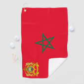 Serviette De Golf Armoiries du Maroc  (En situation)