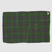 Serviette De Golf Armstrong Official Clan Tartan avec vos initiales (Horizontal)