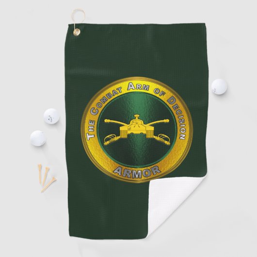 Serviette De Golf Armure (En situation)