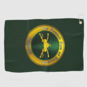 Serviette De Golf Armure (Horizontal)