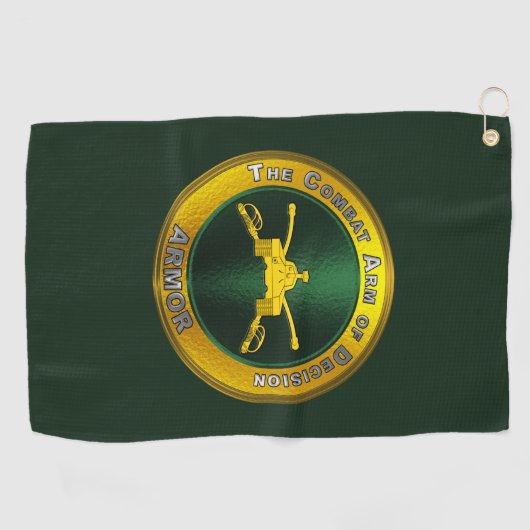 Serviette De Golf Armure (Horizontal)