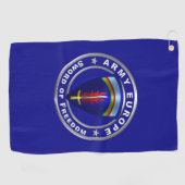 Serviette De Golf Army Europe USAREUR (Horizontal)