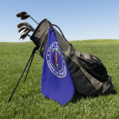 Serviette De Golf Army Europe USAREUR (Vert)