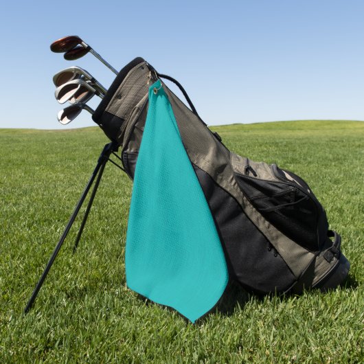 Serviette De Golf Arrière-plan texturé sarcelle visuellement calme e (Vert)