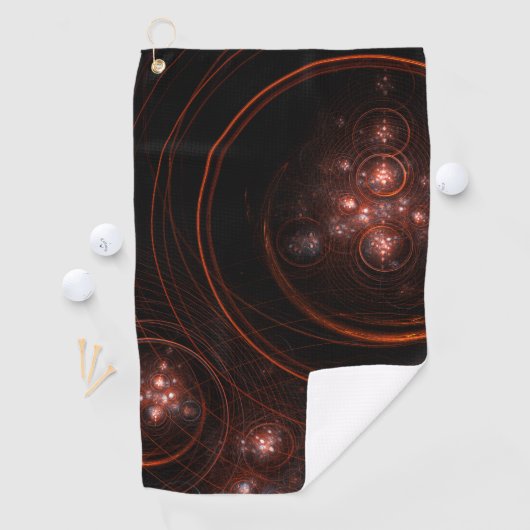 Serviette De Golf Art Abstrait Starlight (En situation)