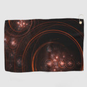 Serviette De Golf Art Abstrait Starlight (Horizontal)