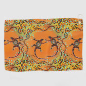 SERVIETTE DE GOLF ART AUSTRALIEN (Horizontal)